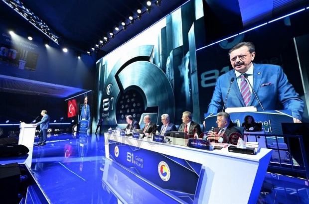 TOBB  Genel Kurulu'na katıldılar