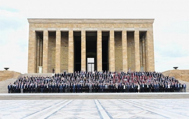 TOBB  Genel Kurulu'na katıldılar