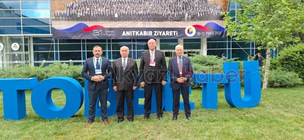 TOBB  Genel Kurulu'na katıldılar