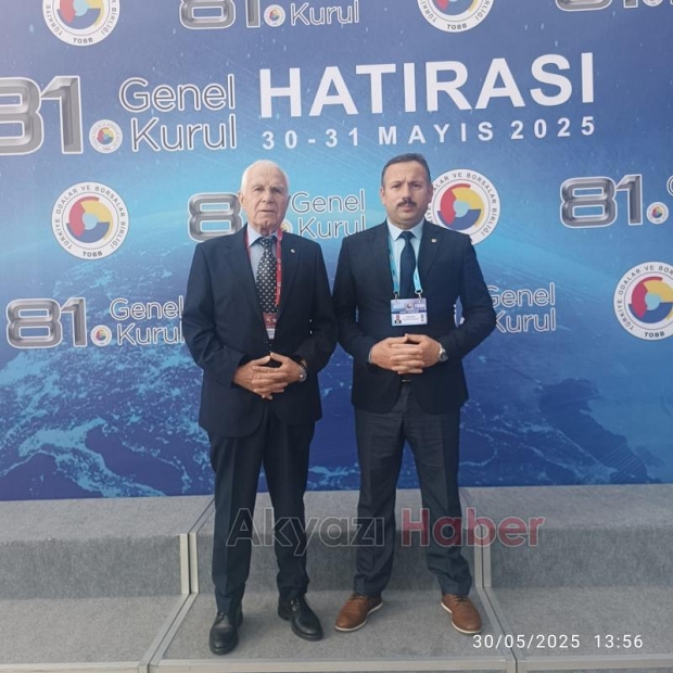 TOBB  Genel Kurulu'na katıldılar