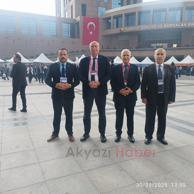 TOBB  Genel Kurulu'na katıldılar