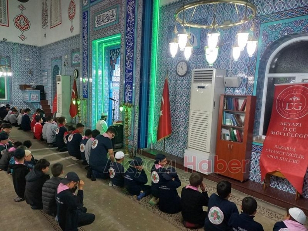 Diyanet'in Camim Obam Olsun projesinde Akyazı'da kamp yaptılar