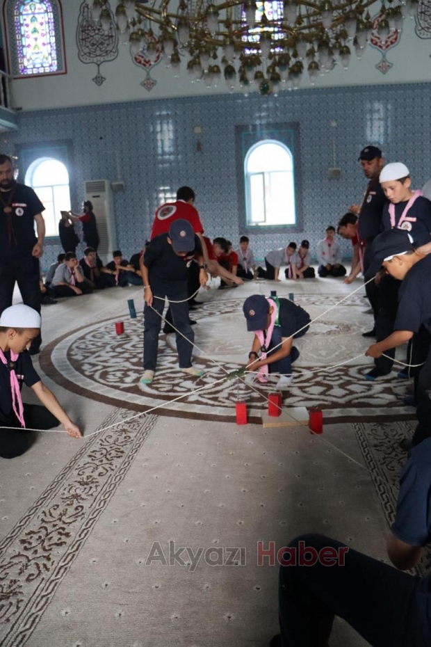 Diyanet'in Camim Obam Olsun projesinde Akyazı'da kamp yaptılar