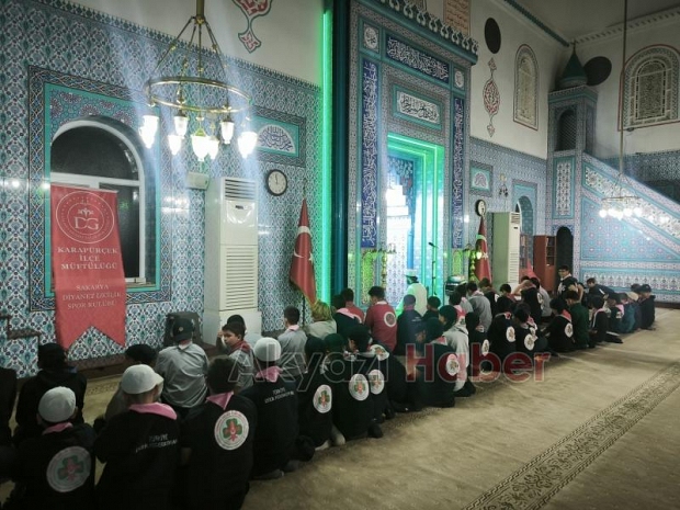 Diyanet'in Camim Obam Olsun projesinde Akyazı'da kamp yaptılar