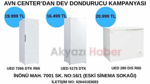 AVN Center'dan Dev Dondurucu Kampanyası