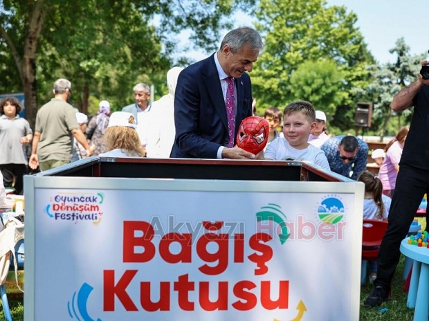 Sakarya'da çocuklar oyuncak festivalinde buluştu