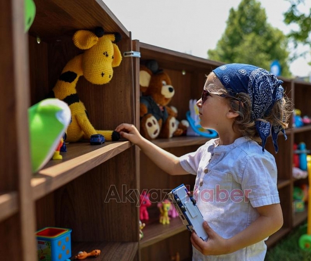 Sakarya'da çocuklar oyuncak festivalinde buluştu