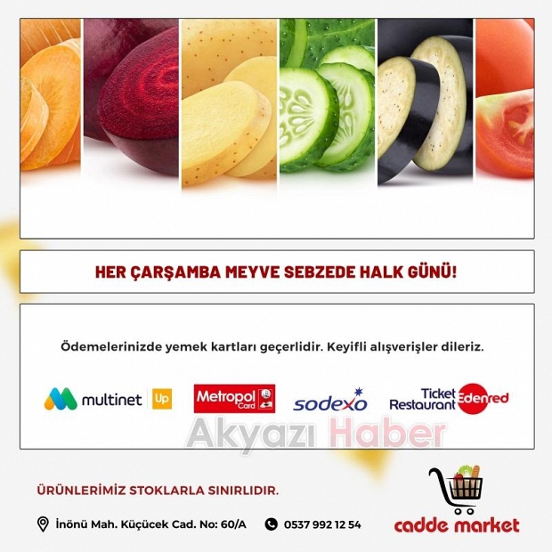 Cadde Market'ten Bayrama Özel Efsane İndirimler Başladı