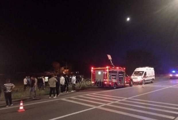 Bayram öncesi feci kaza; Kadın öldü, koca ağır yaralı