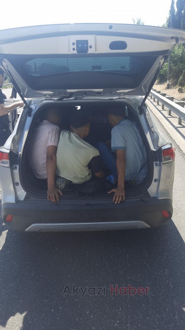 Düzensiz göçmenlerin umut yolculuğu Sakarya'da son buldu