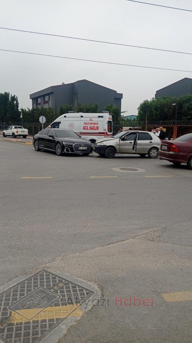 Ali inci kaza geçirdi
