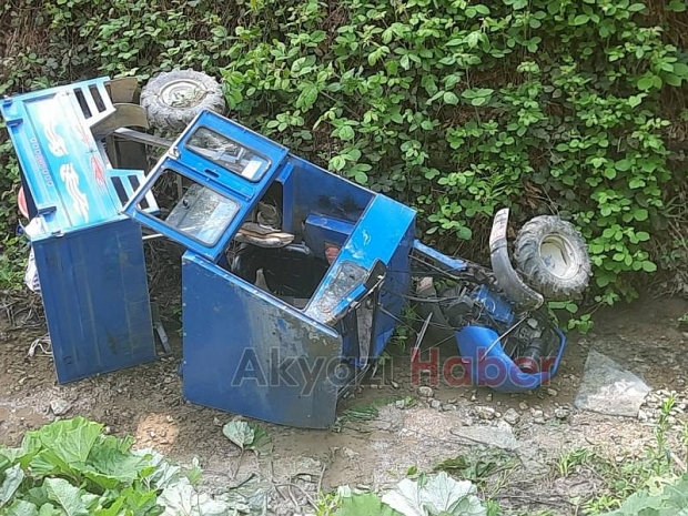 Yayla dönüşü feci kaza: 2 yaralı