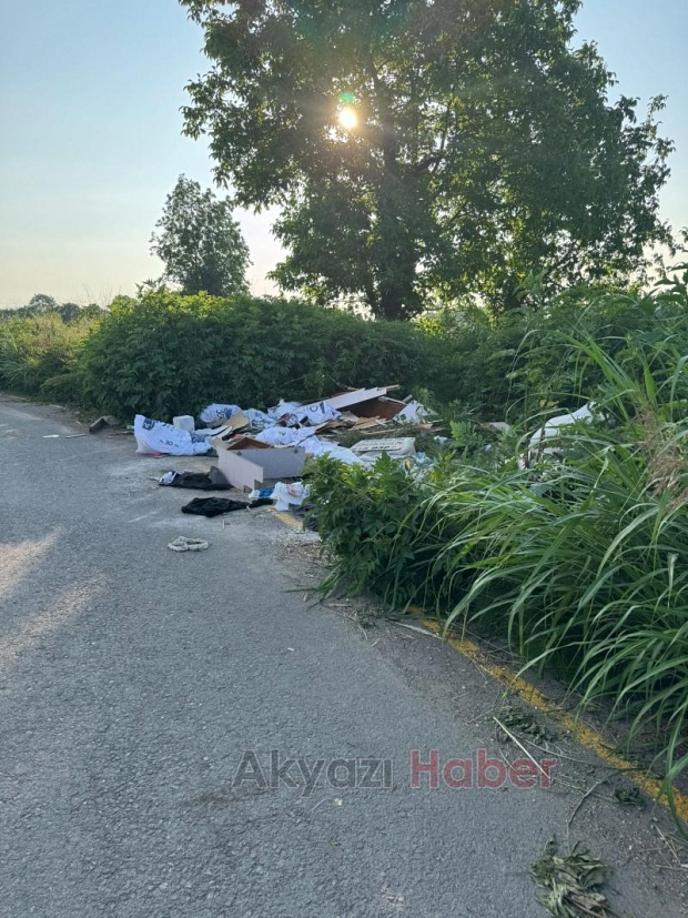 Akyazı'da moloz tepkisi, vatandaşlar cezalandırma istiyor!