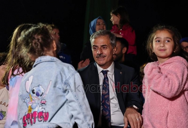Kamp ateşini Başkan Yusuf Alemdar yaktı