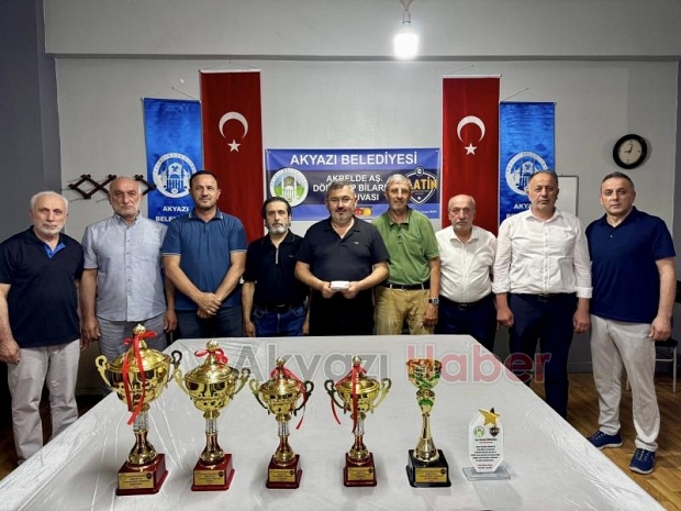 Ak Belde Geleneksel  4 Top Bilardo Turnuvası 'nda kazananlar belli oldu