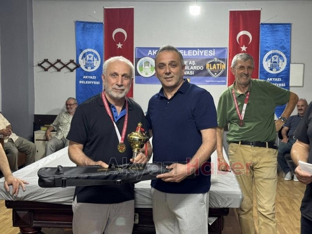 Ak Belde Geleneksel  4 Top Bilardo Turnuvası 'nda kazananlar belli oldu