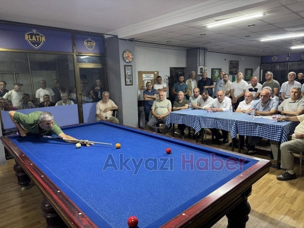 Ak Belde Geleneksel  4 Top Bilardo Turnuvası 'nda kazananlar belli oldu