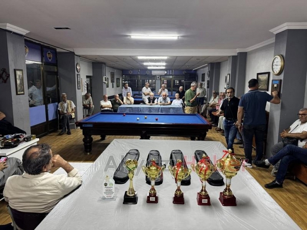 Ak Belde Geleneksel  4 Top Bilardo Turnuvası 'nda kazananlar belli oldu