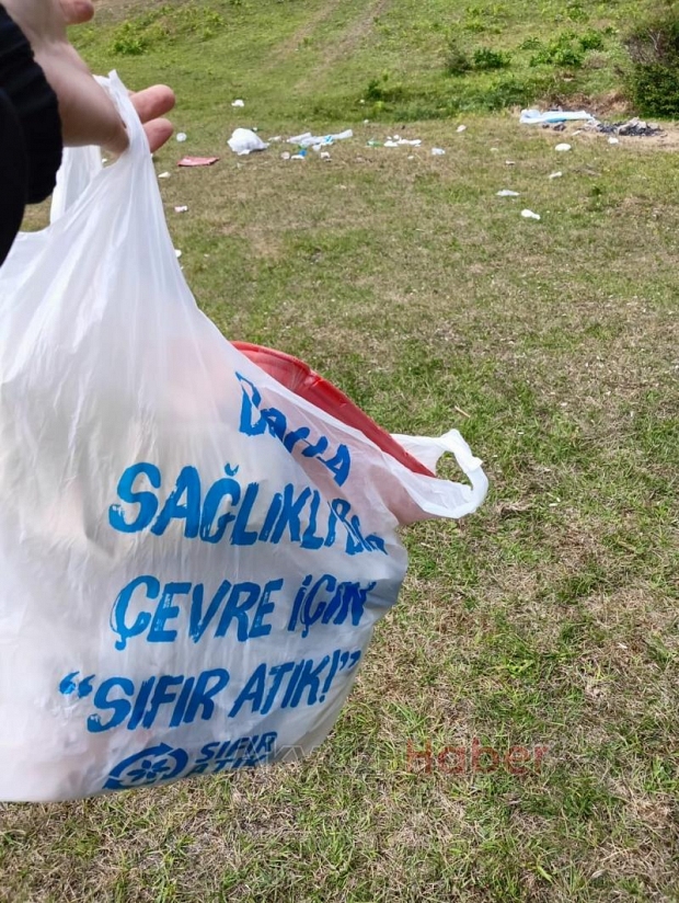 Sorumsuz vatandaşlar doğayı çöplüğe çevirdi