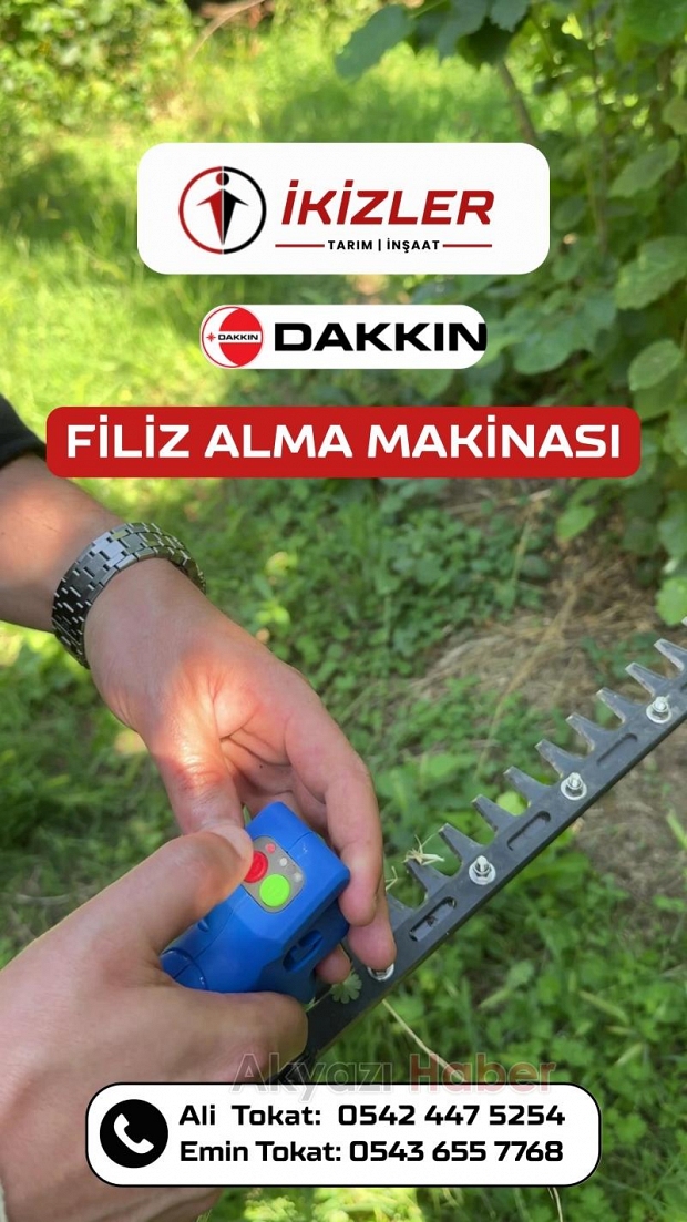 İkizler Tarım İnşaat’tan Yepyeni Teknoloji: Dakkin Filiz Alma Makinası!