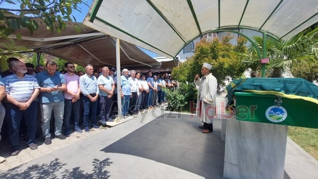 Kaza kurbanı adam toprağa verildi