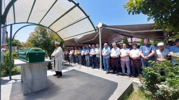 Kaza kurbanı adam toprağa verildi