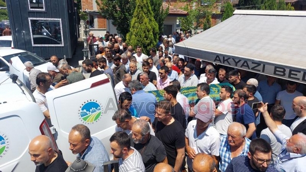 Kaza kurbanı adam toprağa verildi