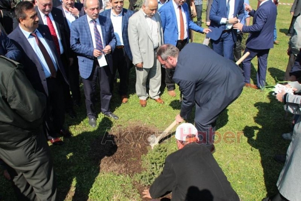 15 TEMMUZ ŞEHİTLER ve MİLLİ İRADE ORMANI TÖRENLE AÇILDI