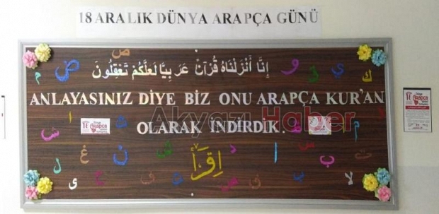 18 Aralık Dünya Arapça Günü Etkinliği 