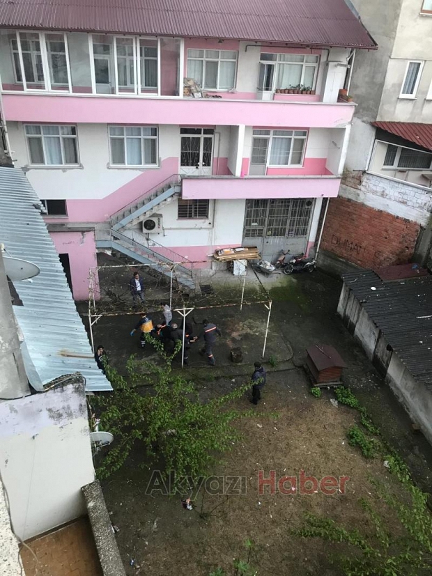 2 kattan düşen suriye uyruklu kadın yaralandı