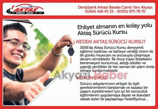 2018 Yılı Ehliyet için Son dönem Kasım Ayı Acele Edin
