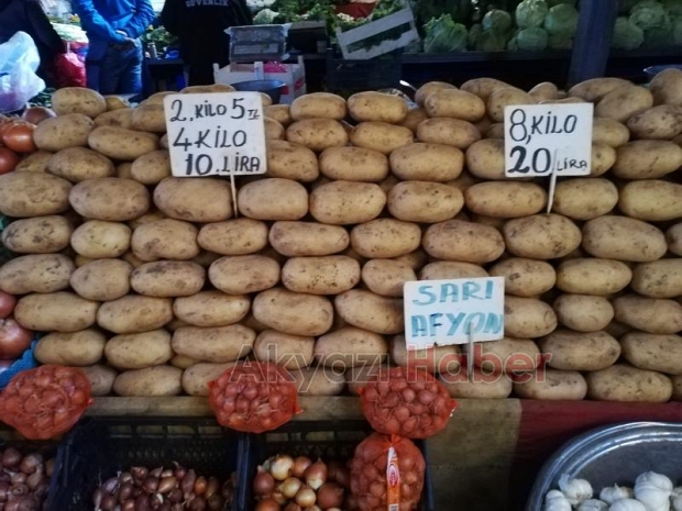 22 Ocak Çarşamba Pazarı Fiyatları