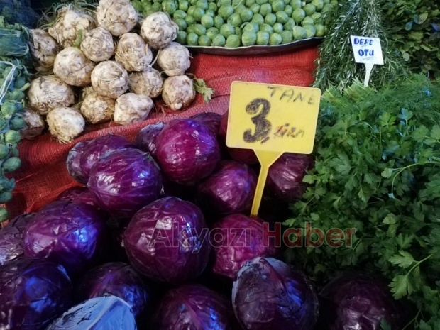 22 Ocak Çarşamba Pazarı Fiyatları
