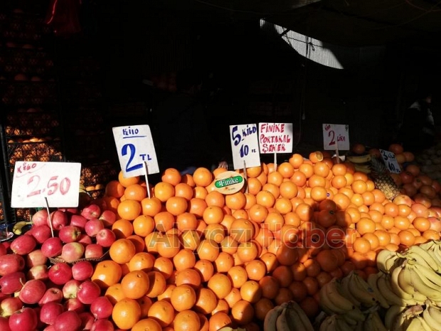 22 Ocak Çarşamba Pazarı Fiyatları