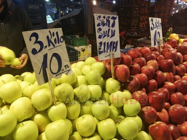 25 Aralık Çarşamba Pazarı Fiyatları