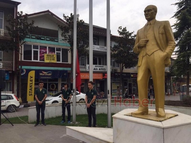29 Ekim Cumhuriyet Bayramı Akyazıda Kutlandı