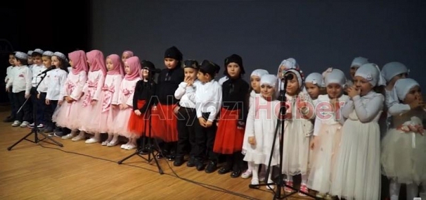 4-6 YAŞ KUR'AN KURSU ETKİNLİĞİ COŞKUYLA YAPILDI