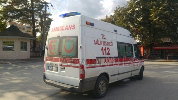 Ada Caddesi nde Kaza