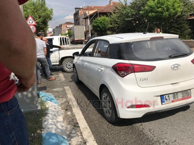 Ada Caddesi’nde Kaza