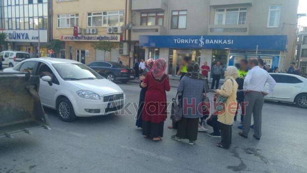 Ada Caddesi’nde Kaza Genç Kıza Çarptı