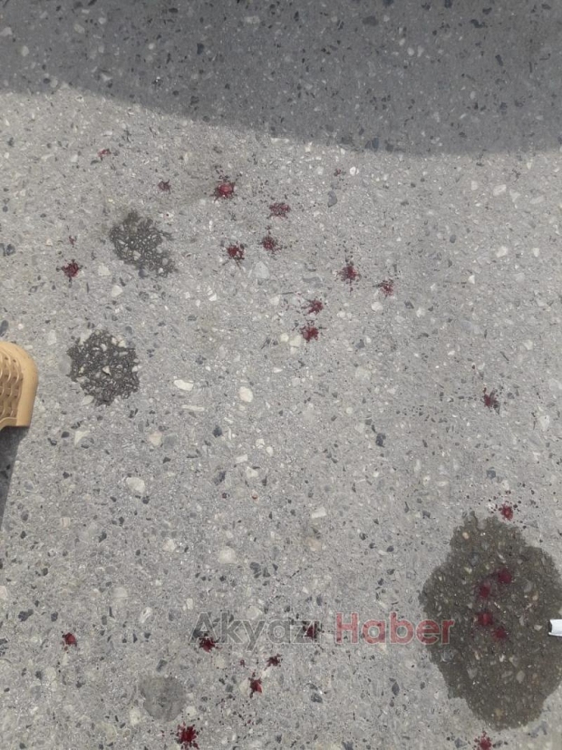 Ada caddesinde Motosiklet Kazası