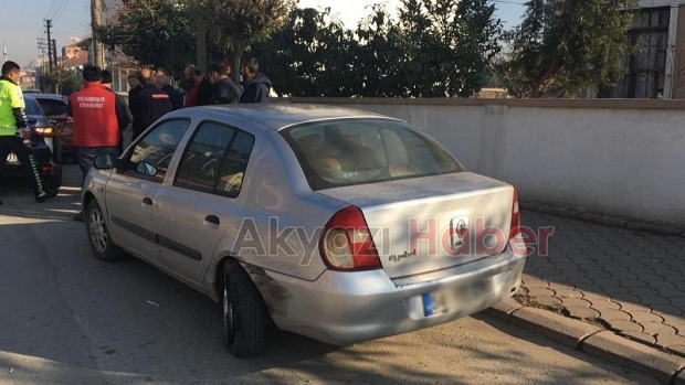 Ada Caddesinde Trafik Kazası