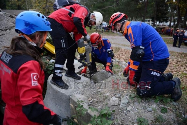 AFADdan Bölgesel Saha Uzantılı Masa Başı Tatbikatı