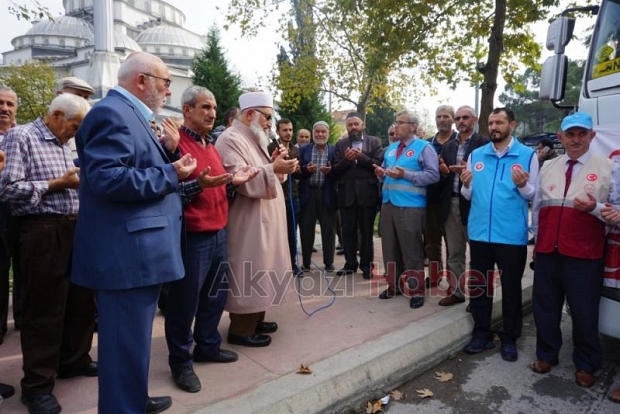 AFRiNE iNSANi YARDIM KONVOYU GÖNDERiLDi