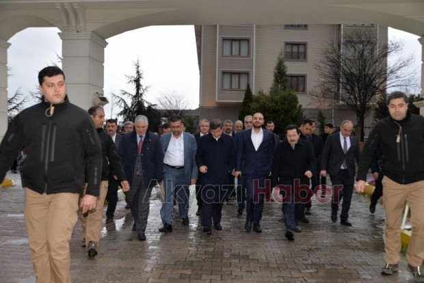 Ahmet Davutoğlu Kuzuluk'a Geldi