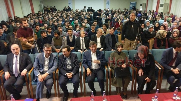 Ahmet Davutoğlu Kuzuluk'a Geldi