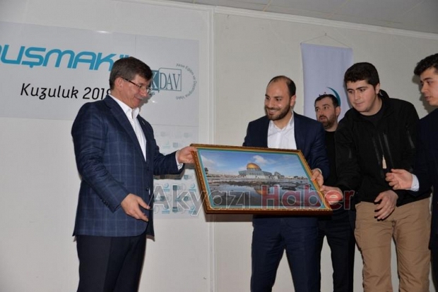 Ahmet Davutoğlu Kuzuluk'a Geldi