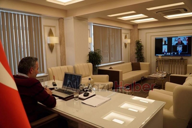 AK Parti  İlçe Başkanları Toplantısı yapıldı