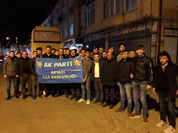 AK Parti İlçe Teşkilatı Ankara'ya çıkartma yaptı