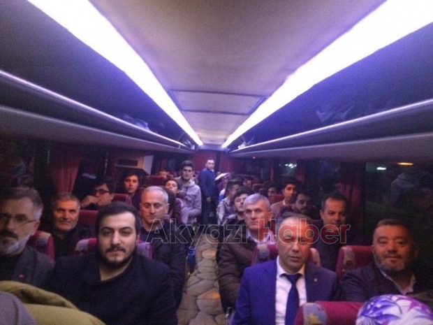 AK Parti İlçe Teşkilatı Ankara'ya çıkartma yaptı